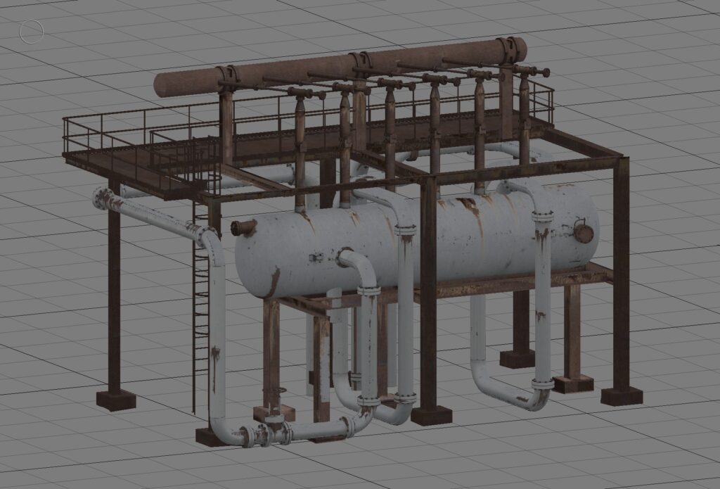Modular barrel and log assets