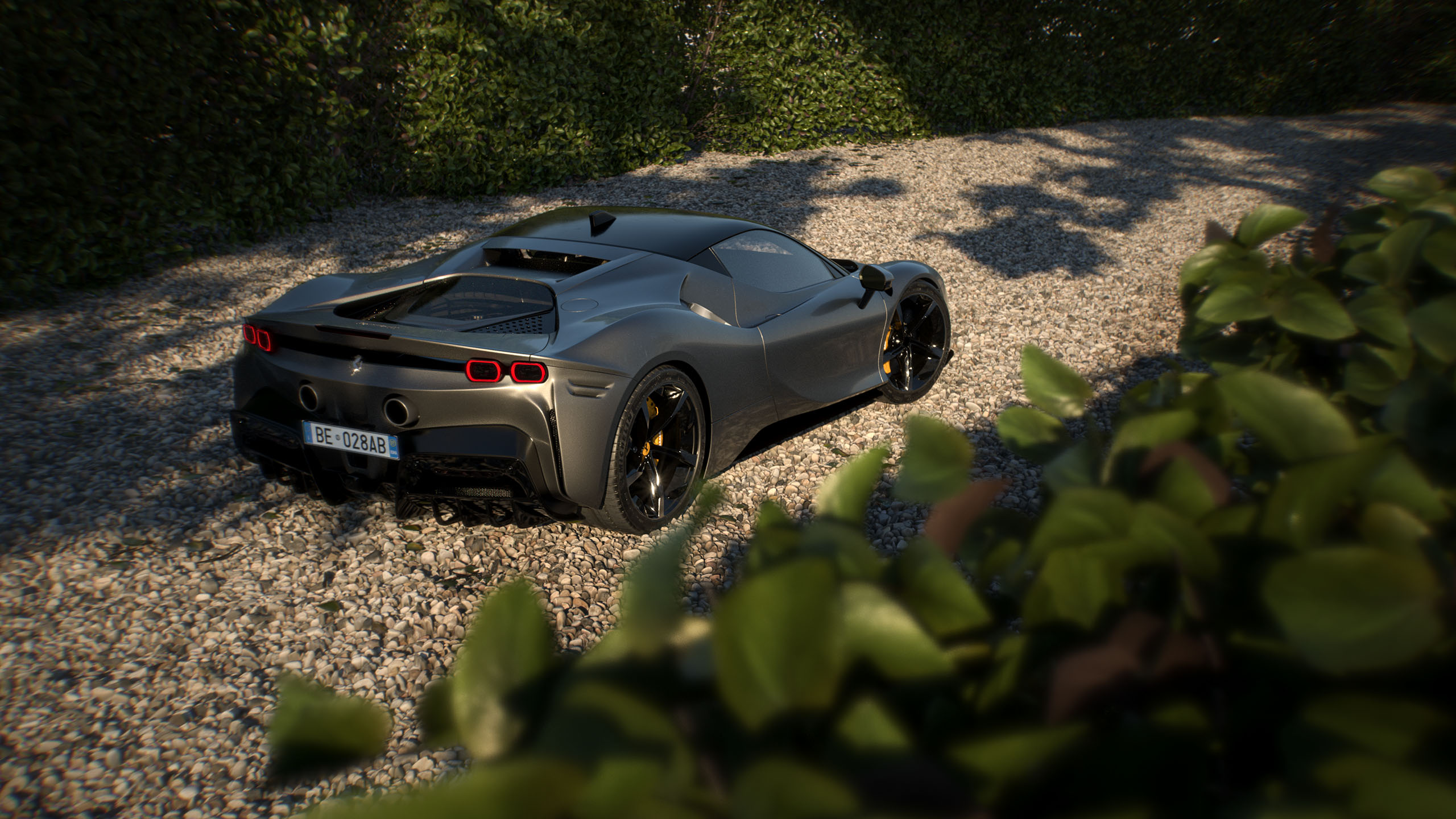 Ferrari SF90 – silver